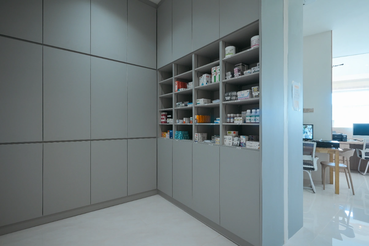 On-Site Pharmacy and Dispensing Counter